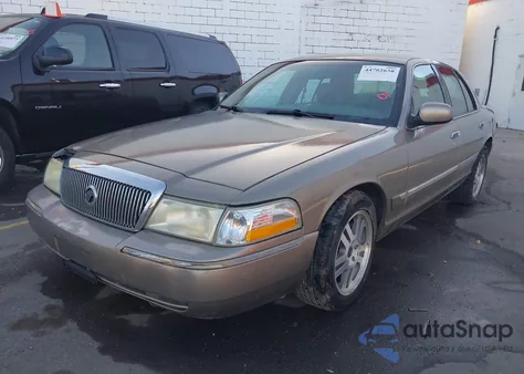 2003 Mercury Grand Marquis Gs from USA, damaged, VIN 2MEFM74W43X619694